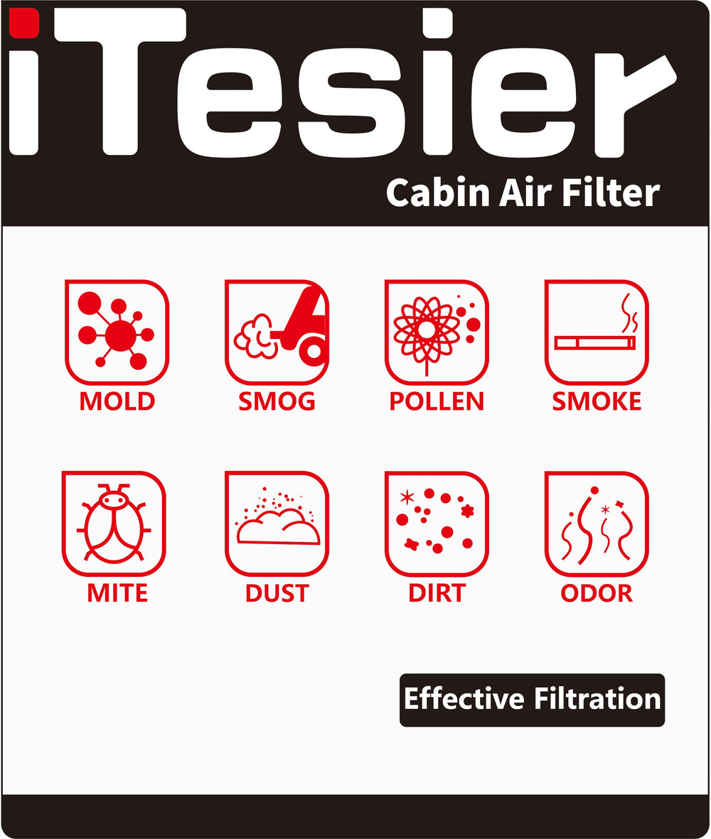 ITESIER filters installed in Mercedes GLS engine bay protecting intake components