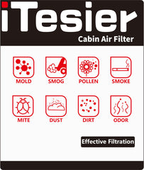 ITESIER filters installed in Mercedes GLS engine bay protecting intake components