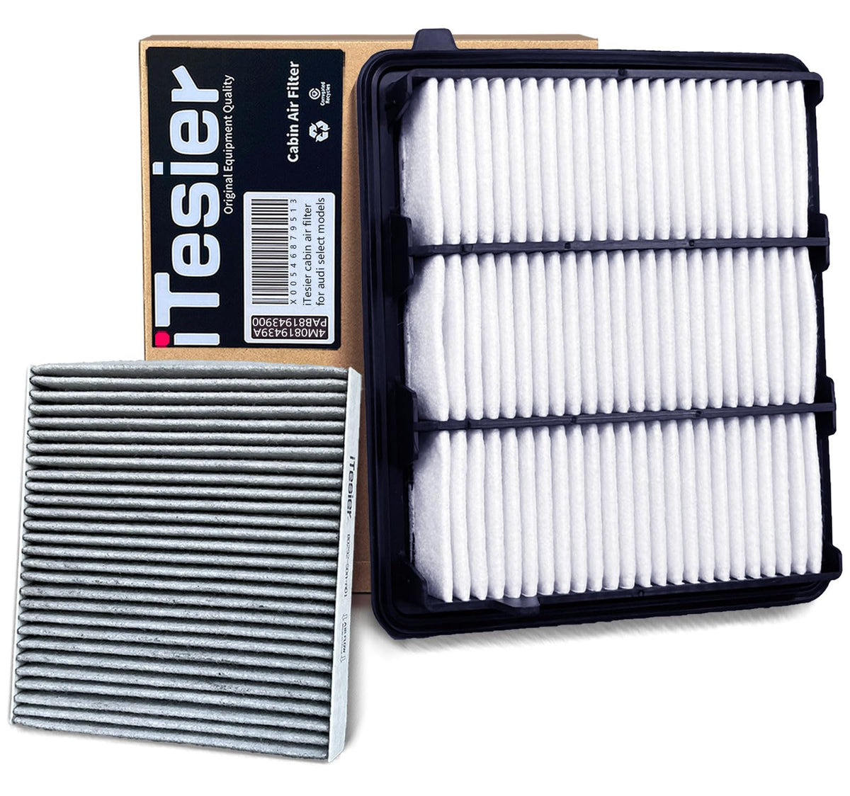 ITESIER front packaging showing entire CR-V filter kit for quick identification and convenience