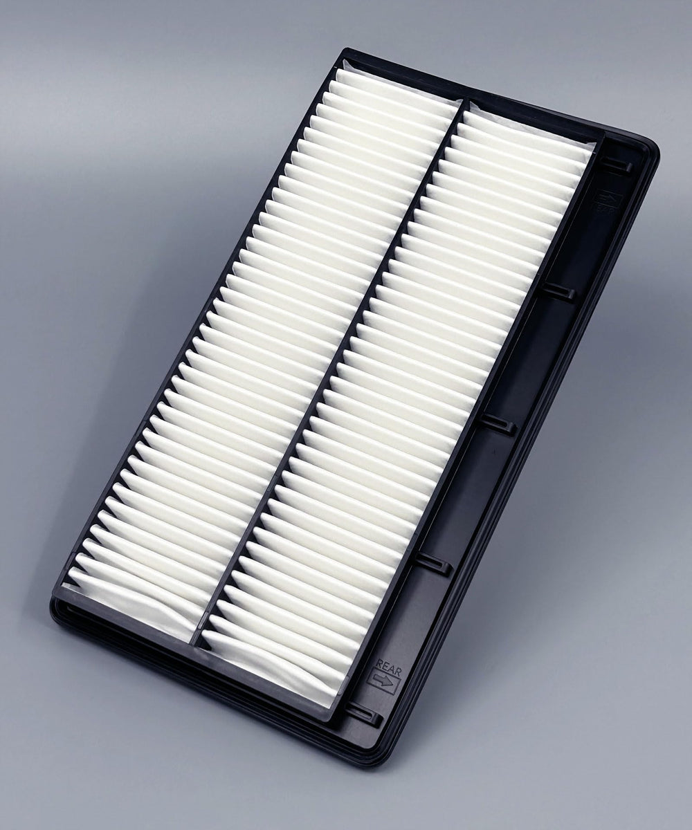 ITESIER filters beside a ruler showing exact size and scale