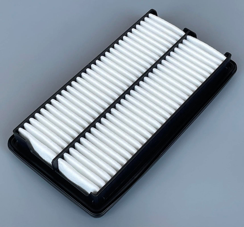 ITESIER filters beside a ruler showing precise dimensions for accurate fitment
