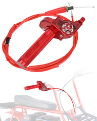 IUVWISN front assembly view showing quick-twist throttle for precise control