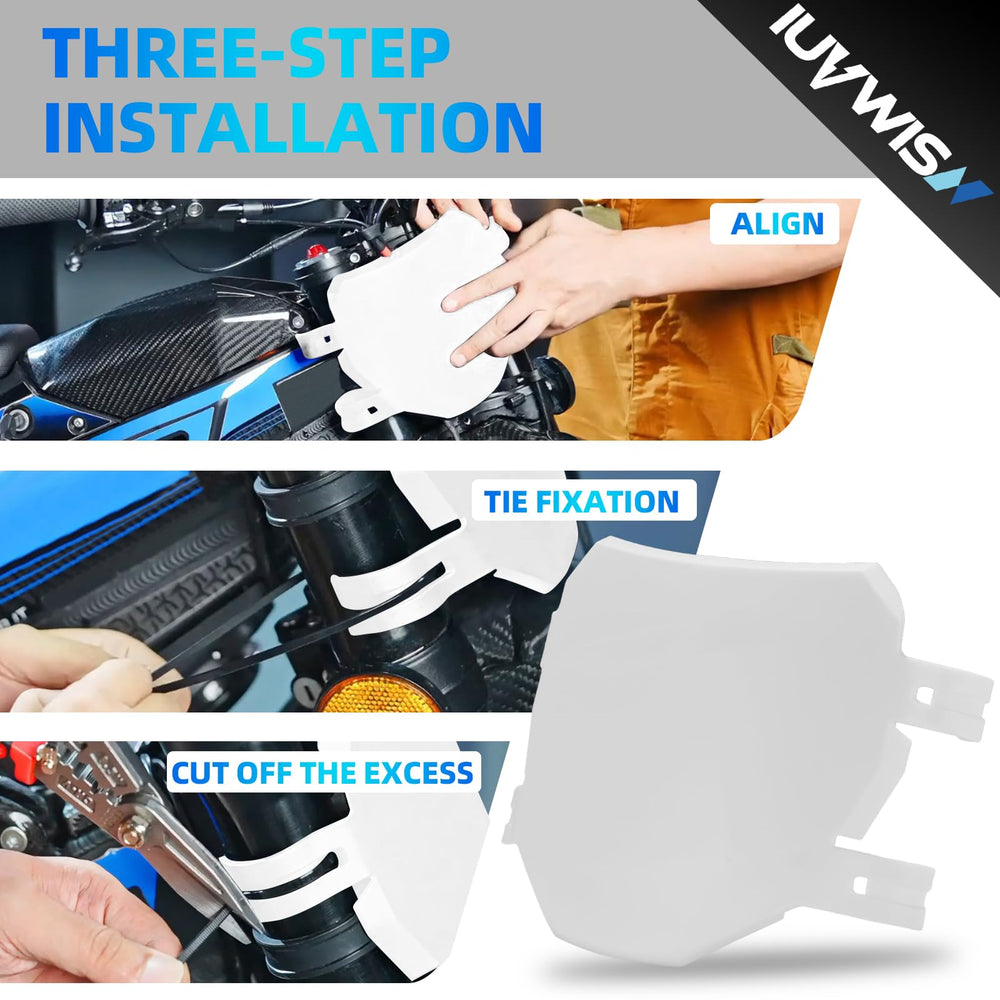 IUVWISN close-up of mounting openings and precise mold, simplifies installation