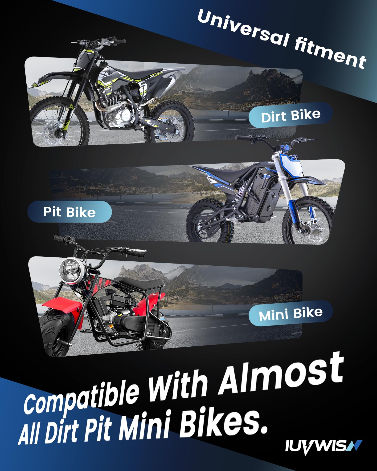 IUVWISN on trail lifestyle shot illustrating reliable performance benefits