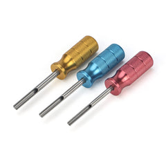 IWISS iCrimp DT-series front view showing three extraction tools, durable and precise