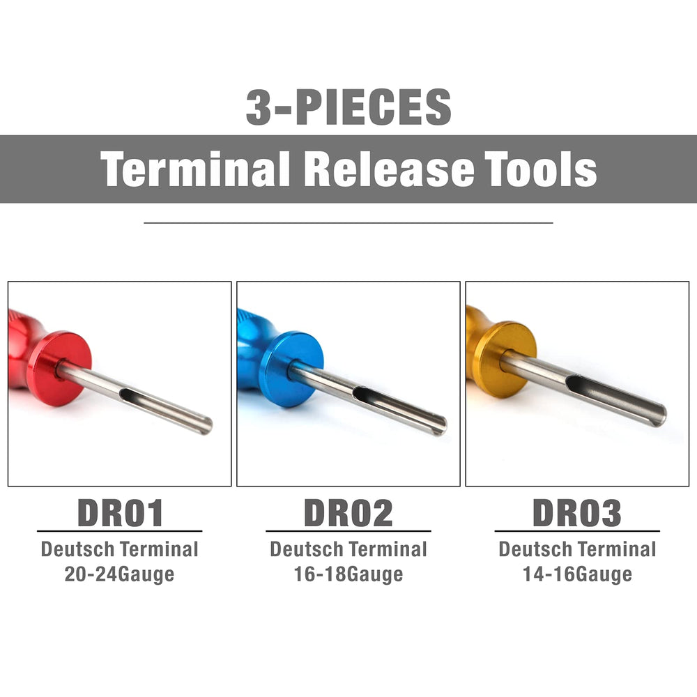 IWISS knurled anodized handles detail providing secure grip and better control