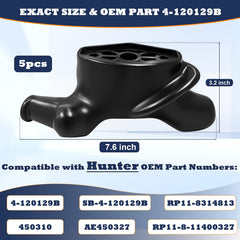 IWIWE duck head side profile illustrating ergonomic wing design and rim protection