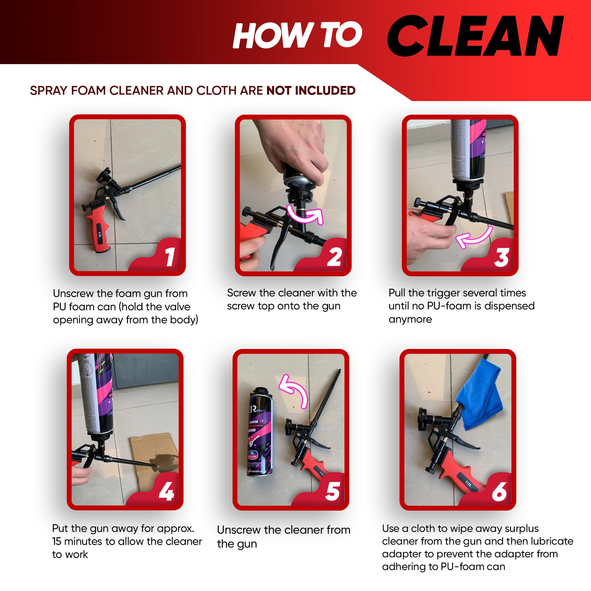ixirpro cleaning parts after use for longevity and reliable performance