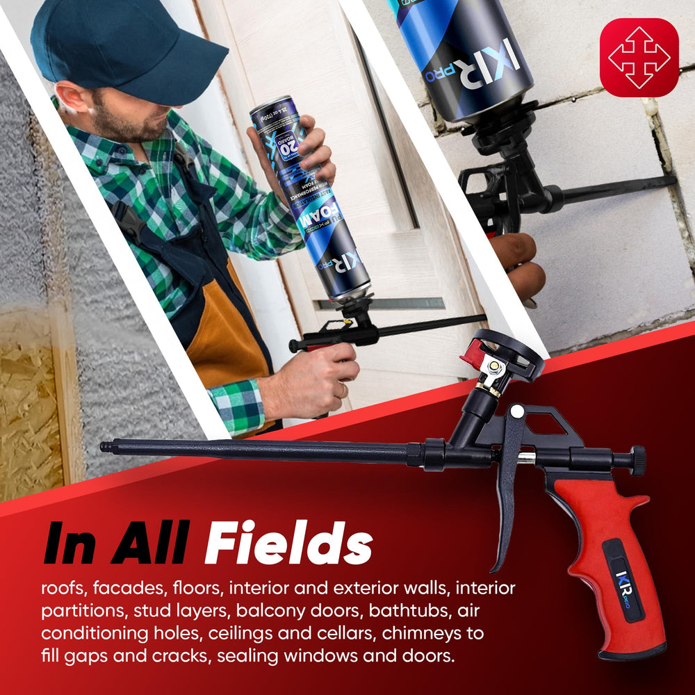 ixirpro PTFE-coated gun body detail resisting buildup for easier cleaning