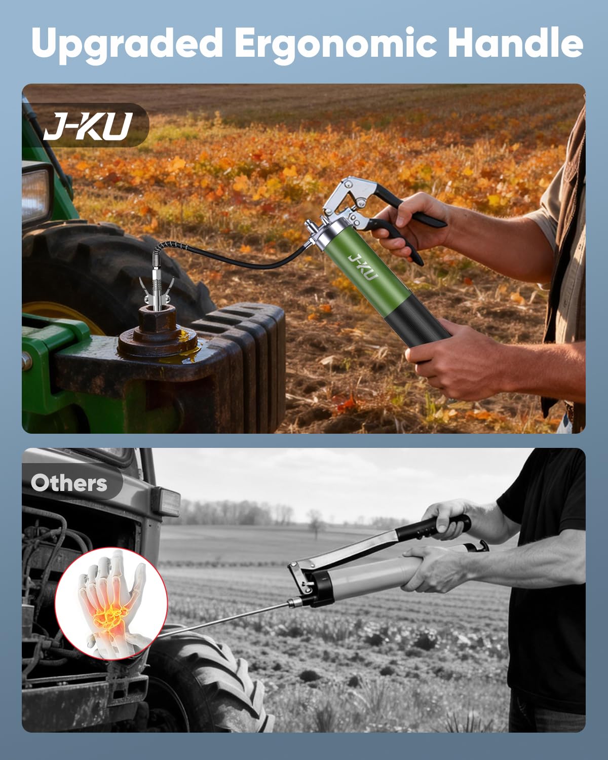 J-KU extension pipes and nozzles array offering versatile access options