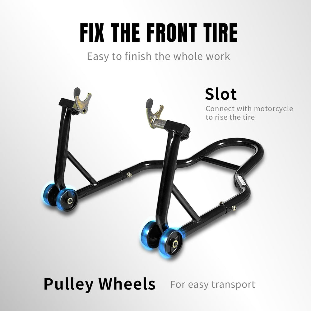 Jack Boss caster wheels and rubber pads detail demonstrating smooth positioning benefit