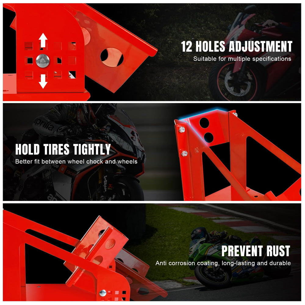 Jack Boss chock in use on trailer bed providing secure transport benefit