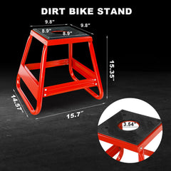 Jack Boss close-up of rubber platform showing grip and frame protection benefit
