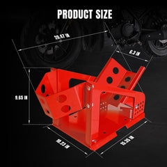 Jack Boss side profile highlighting 12 adjustment holes for precise fit benefit