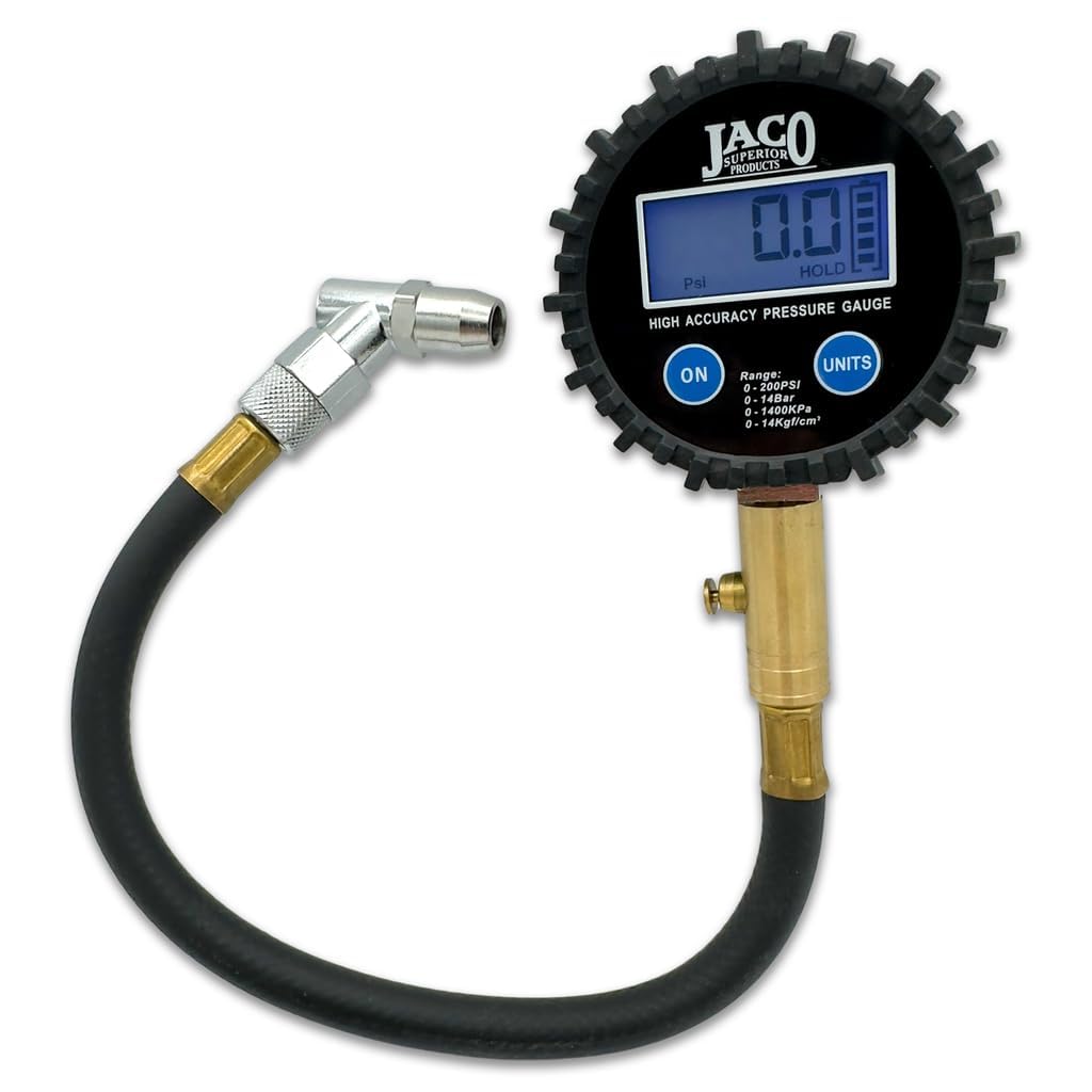 JACO ElitePro front view showing rugged guard and ergonomic grip benefit durability