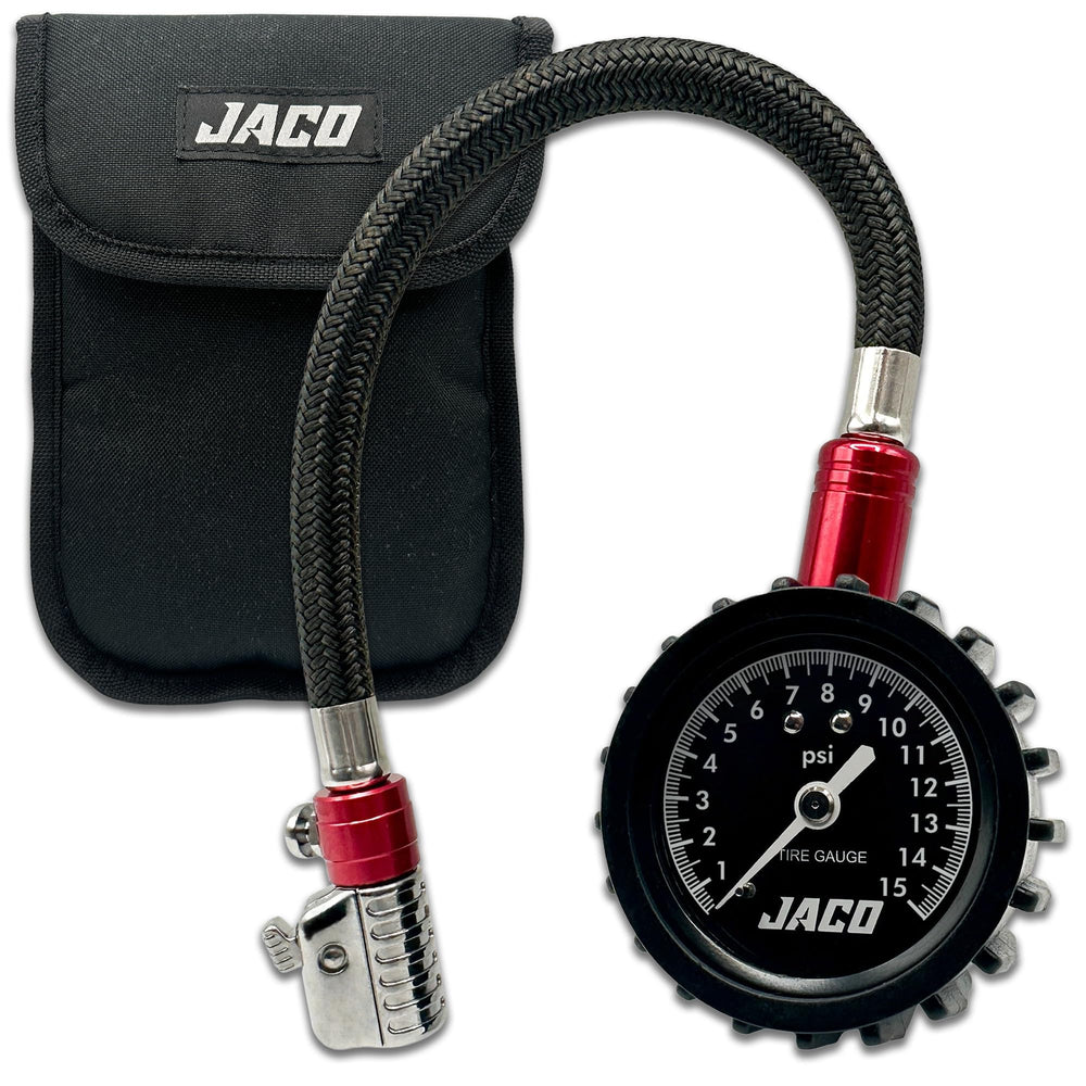 JACO ElitePro-X front angle view showing compact gauge and durable body benefit quick handling