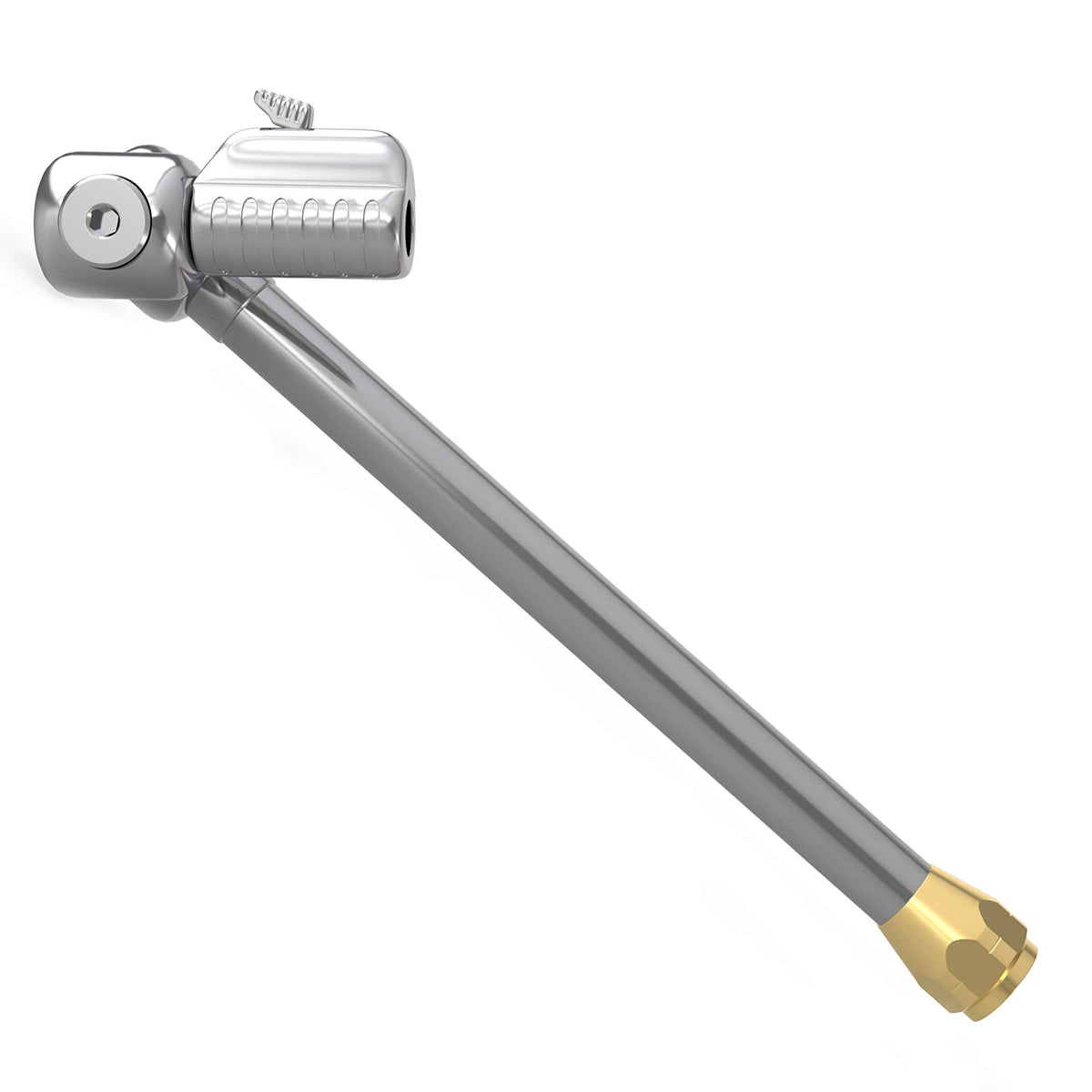JACO Lightning T-Series front view showing secure self-locking nozzle benefit