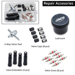 JACO TRX-50 array of tools laid out demonstrating complete kit benefit