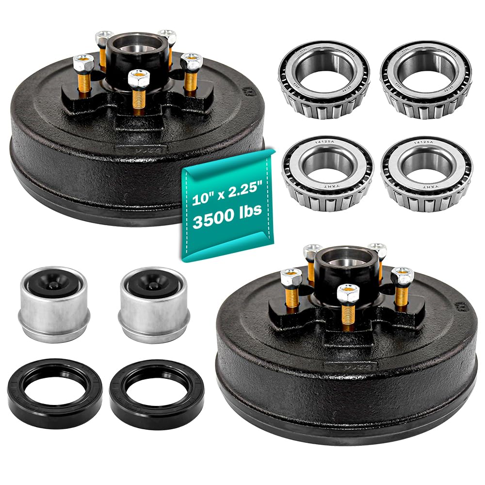 JADODE front view of hub drum showing bolt pattern and fitment benefit