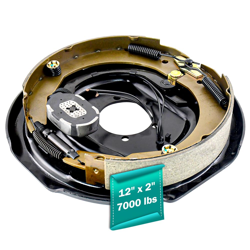 JADODE brake assembly being installed on trailer showing straightforward replacement