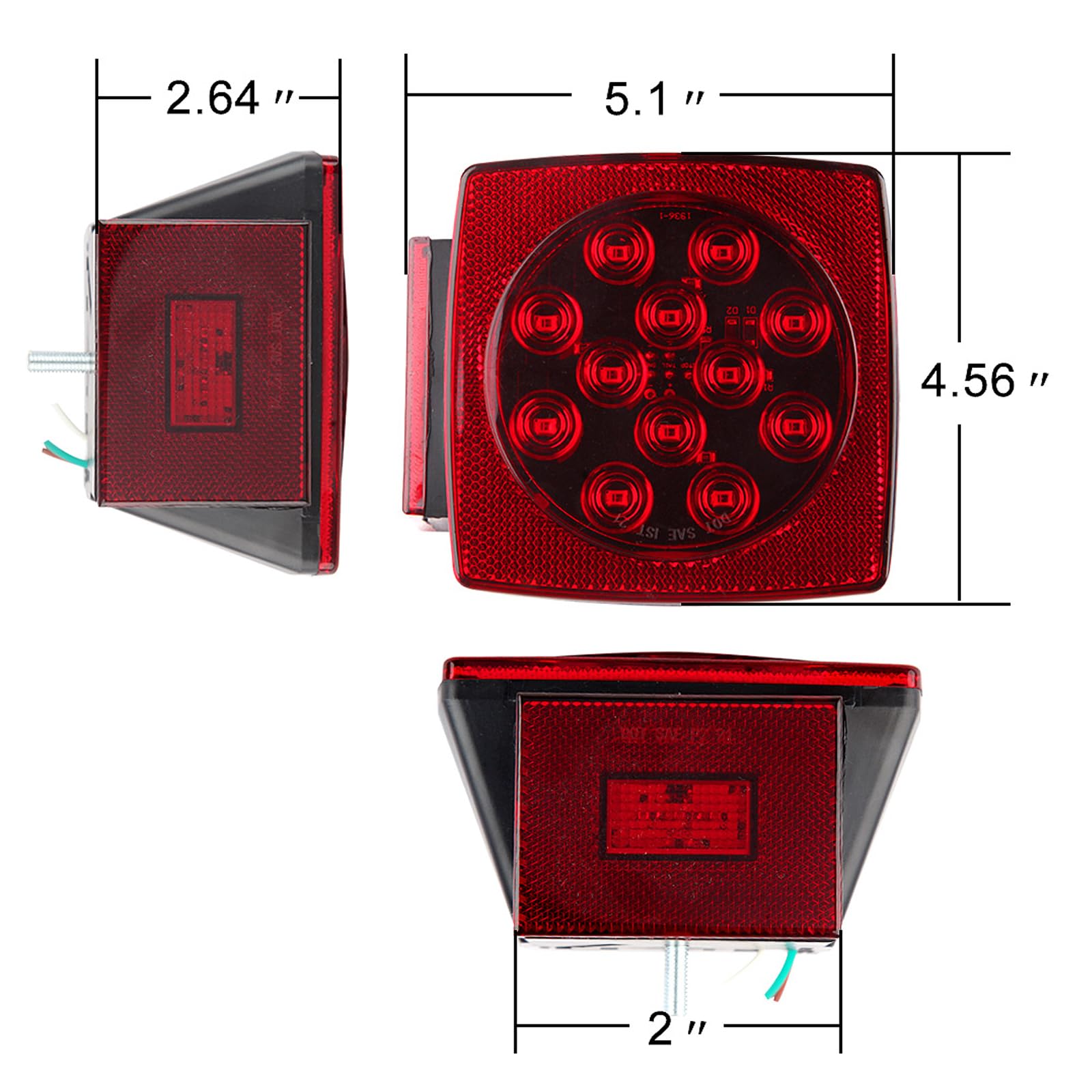 Jamarco close-up of LED diode array showing dense bright lighting advantage