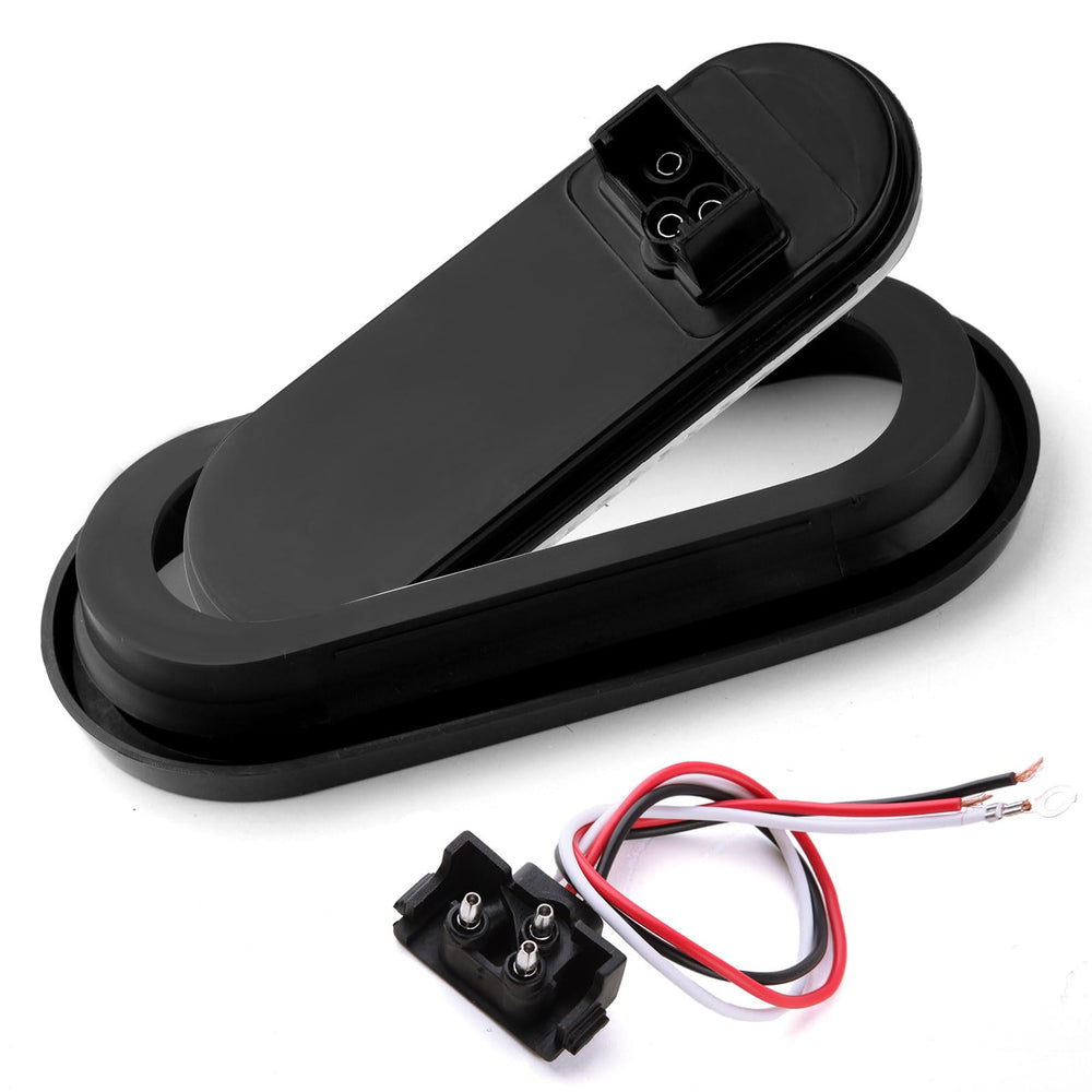 Jamarco light beside ruler showing compact size for easy fitting