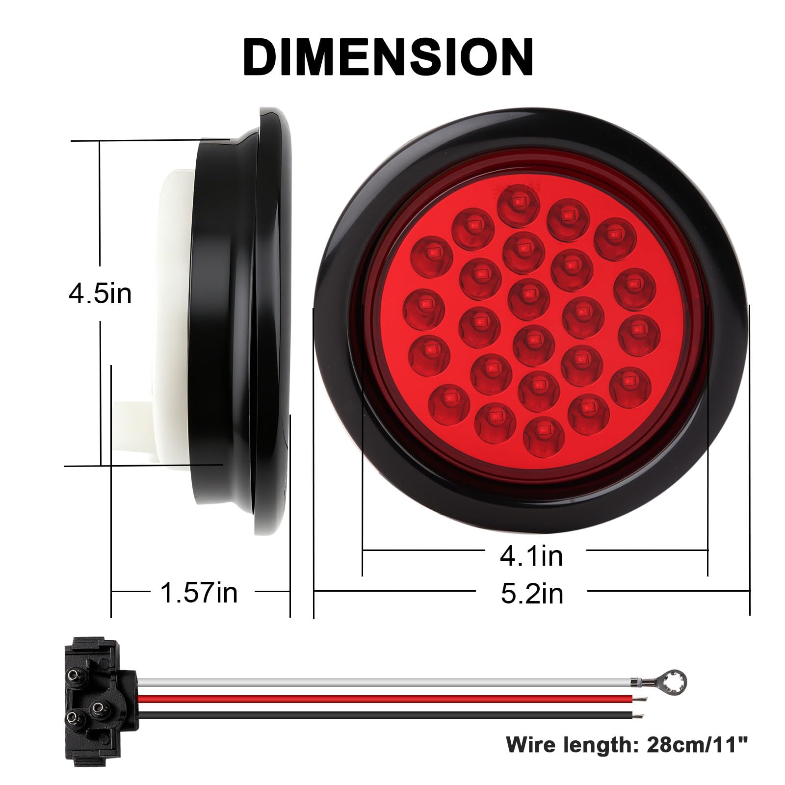 Jamarco light sprayed with water showing IP65 resistance to splashes benefit