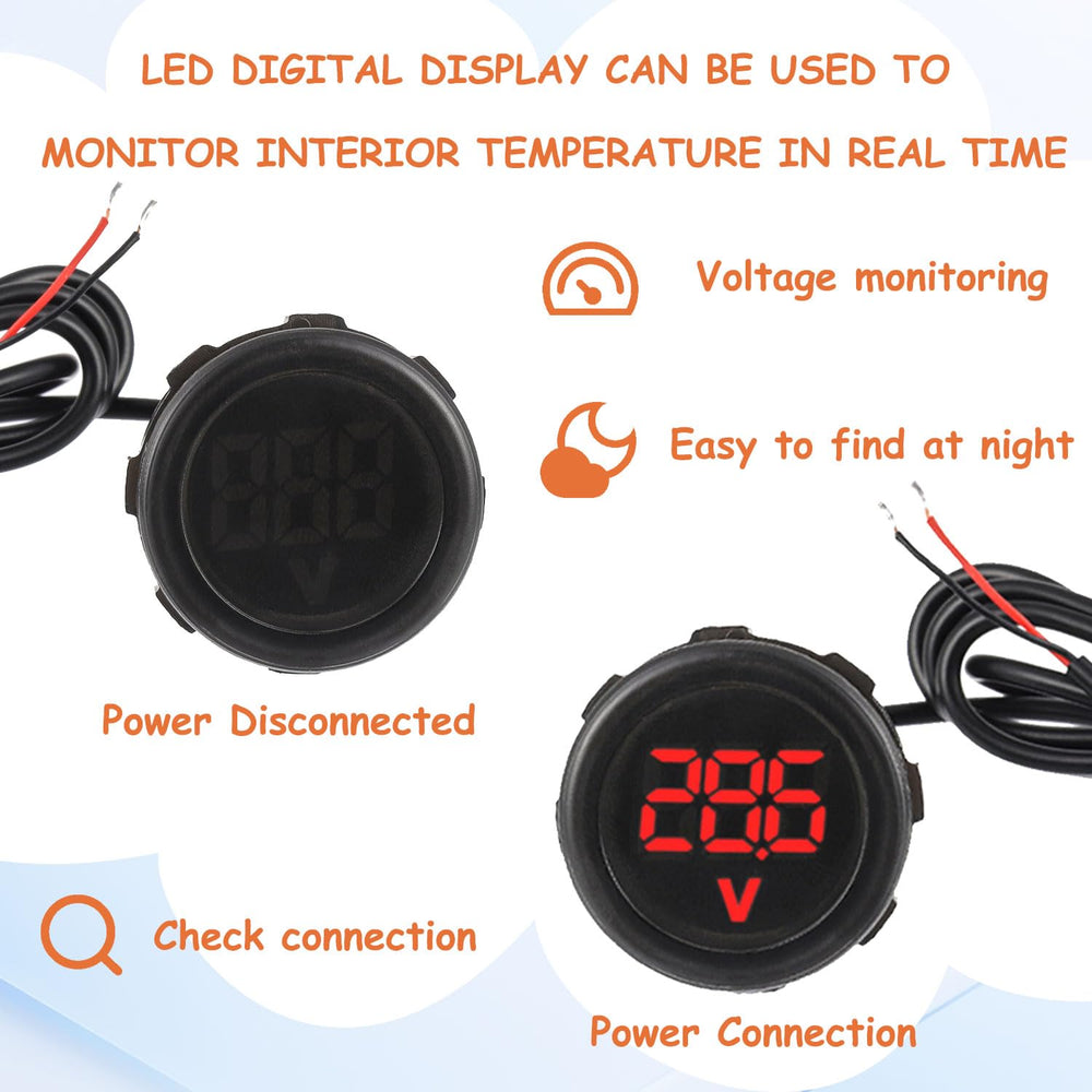 JAMHER size comparison next to coin illustrating compact panel-fit convenience