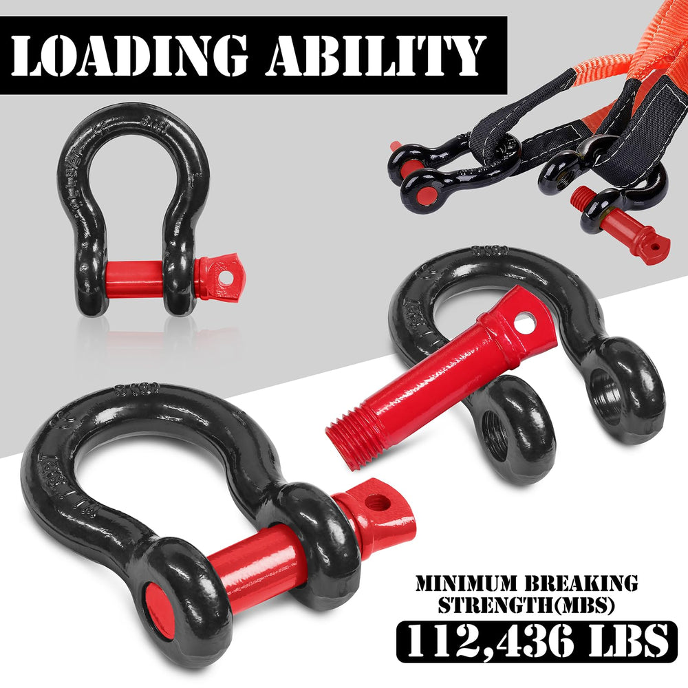 Jamiikury D-ring bow profile view showing wide clearance and versatile connections