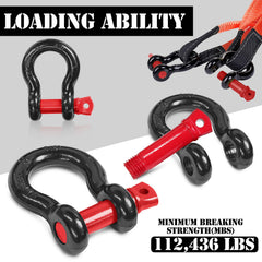 Jamiikury D-ring bow profile view showing wide clearance and versatile connections