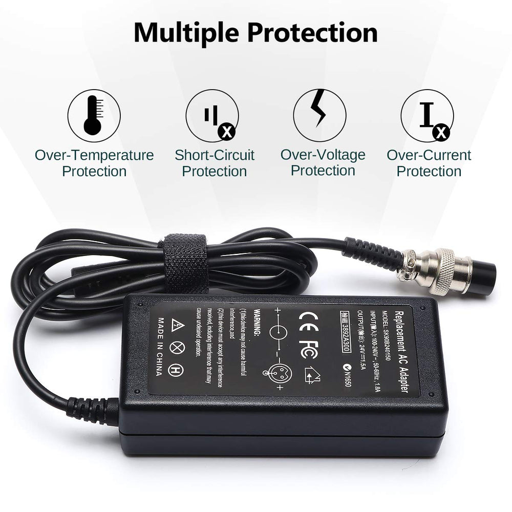 Janboo charger internal wiring and IC board detail for safety protection