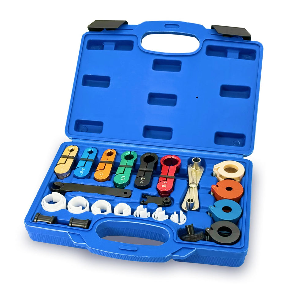 Janhemei front open case showing organized tools and quick access benefit