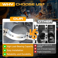 JANLESGMGO complete bearing set laid out for easy part counting and organization