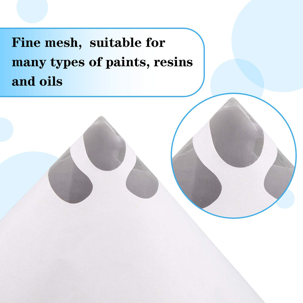 JANYUN cones fitted in mixing cup for clean paint transfer