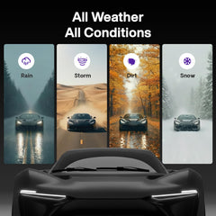 JARHOT wipers installed on Explorer windshield for clear visibility