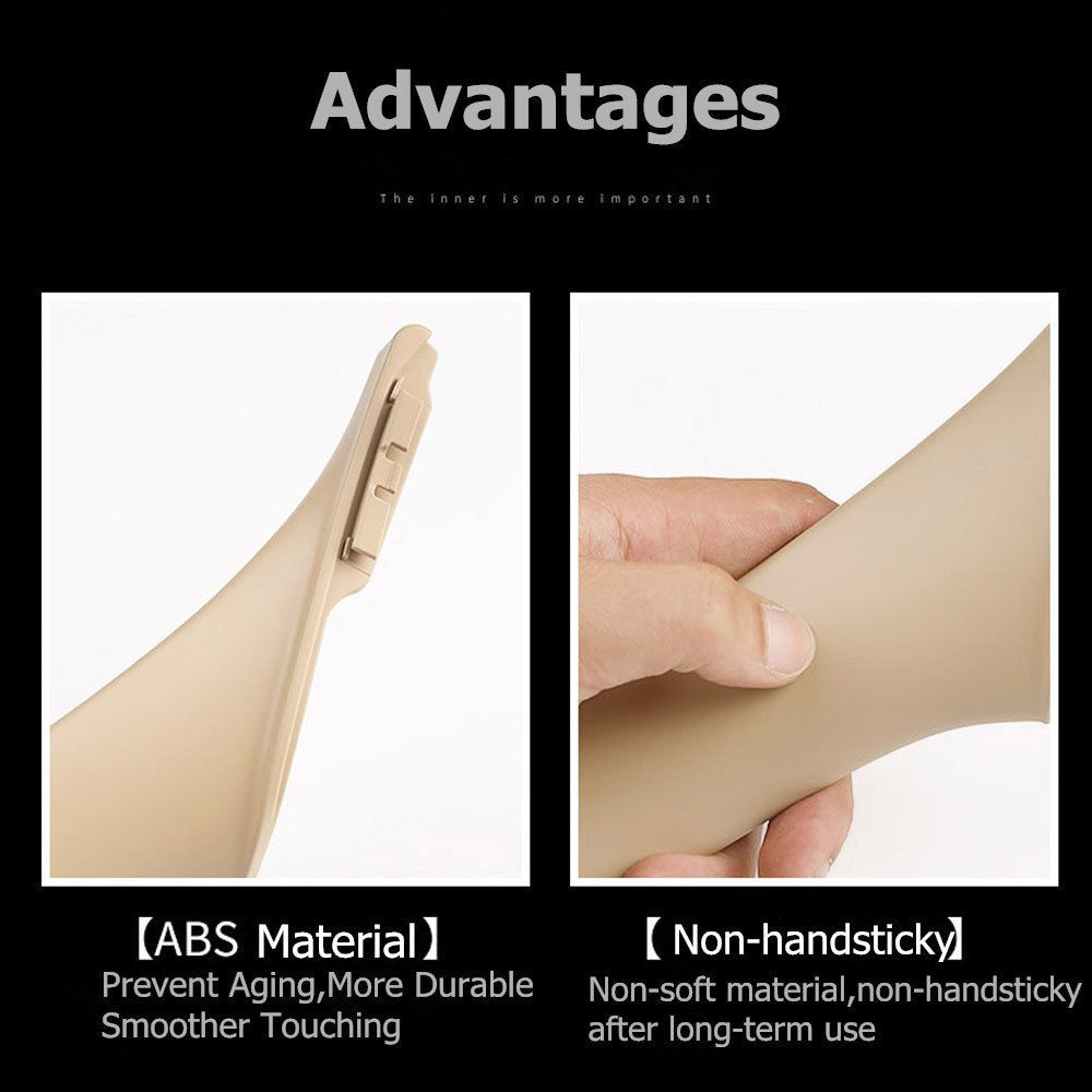 Jaronx armrest with window switch cutout demonstrating correct alignment benefit
