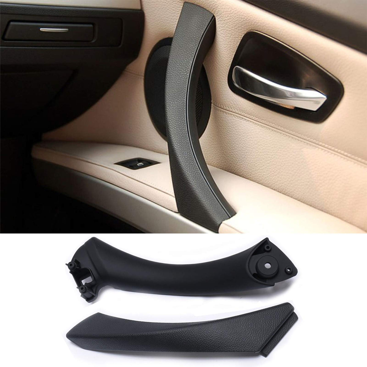 Jaronx front view of handle showing clean fit and improved durability