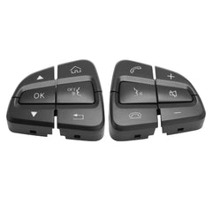 Jaronx front view of replacement buttons showing neat finish and fit benefit