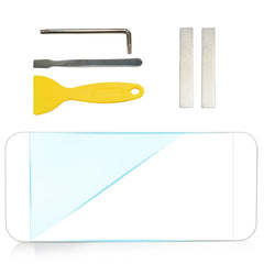 Jaronx front view of replacement mirror glass showing clean fit and factory look