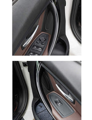 Jaronx installed driver-side cover in BMW door demonstrating restored appearance benefit