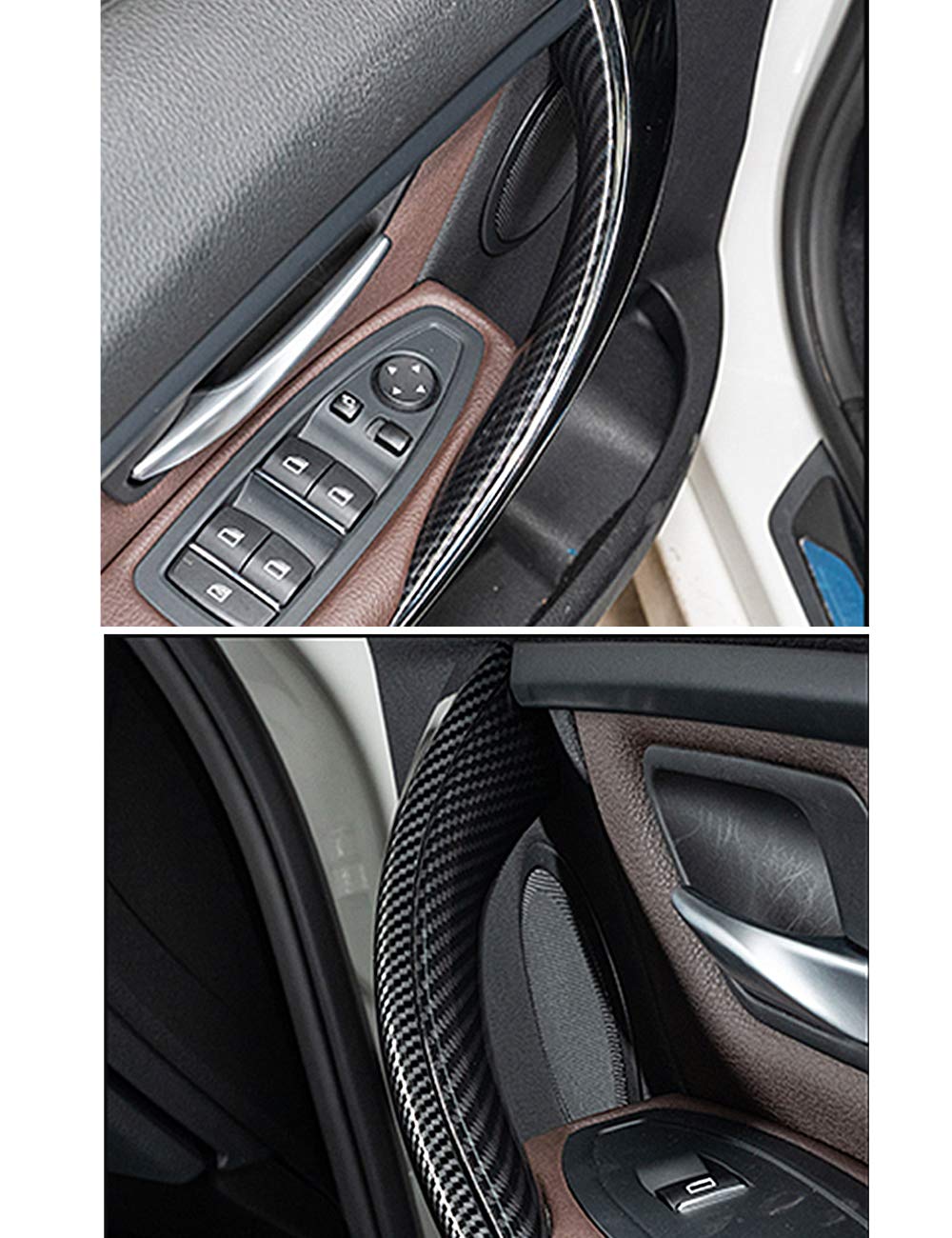 Jaronx installed on driver door pull showing seamless fit and improved feel benefit