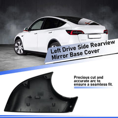 Jaronx installed on Tesla Model Y mirror showing restored appearance