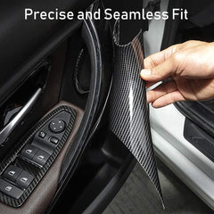 Jaronx installed on passenger door pull demonstrating clean replacement benefit