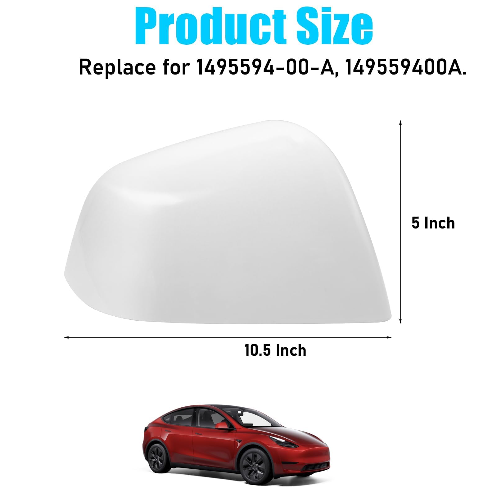 Jaronx pearl white cover next to vehicle paint illustrating color match guidance