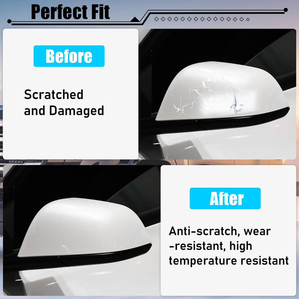 Jaronx mirror cap close-up texture highlighting durable ABS construction