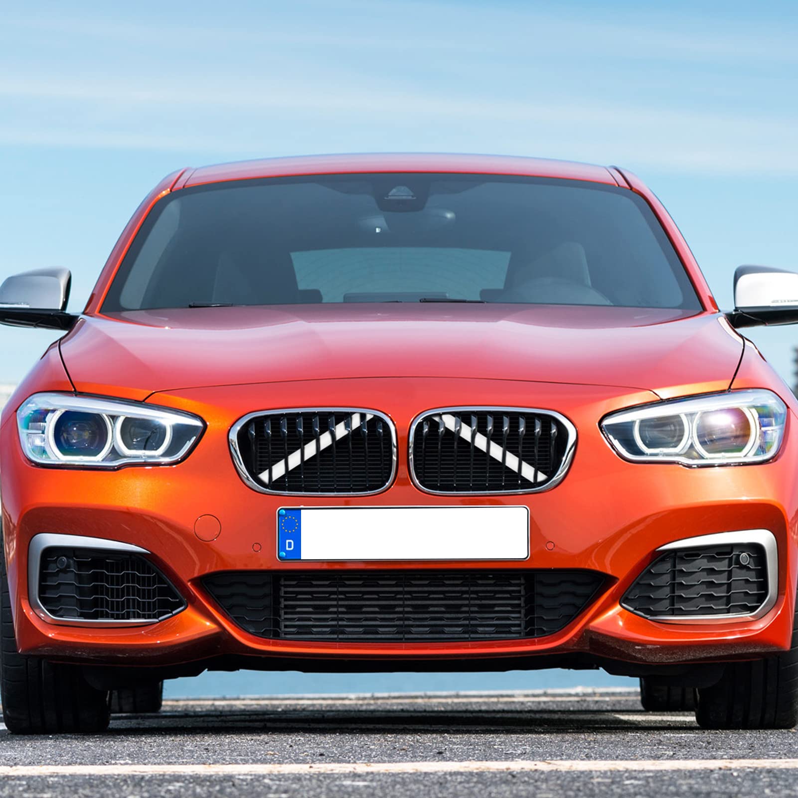 Jaronx side profile on BMW front emphasizing aggressive styling