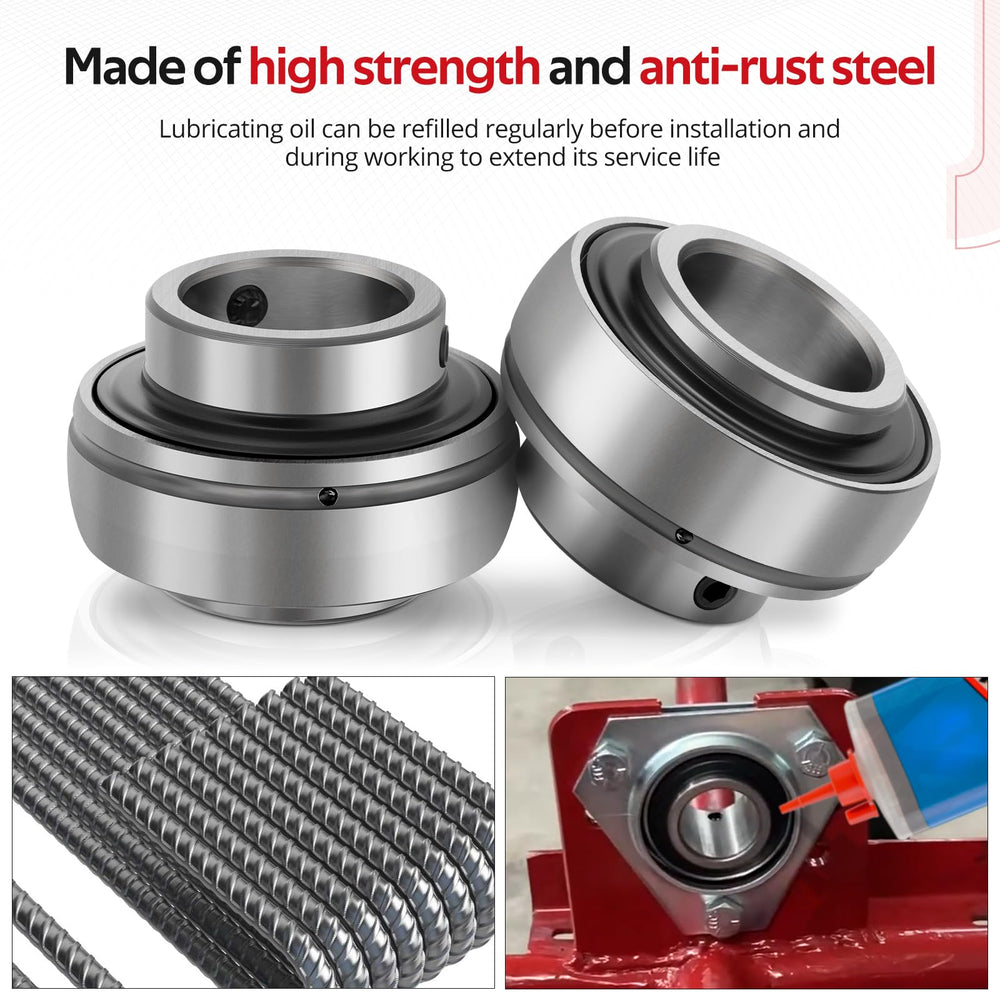 JAVIK sealed axle bearing top view for reduced maintenance and smooth rotation