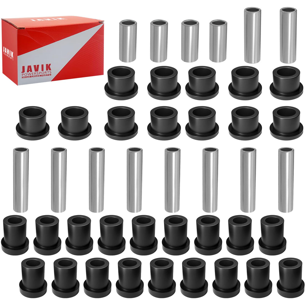 JAVIK front packaging showing full bushing kit and OEM numbers for easy identification