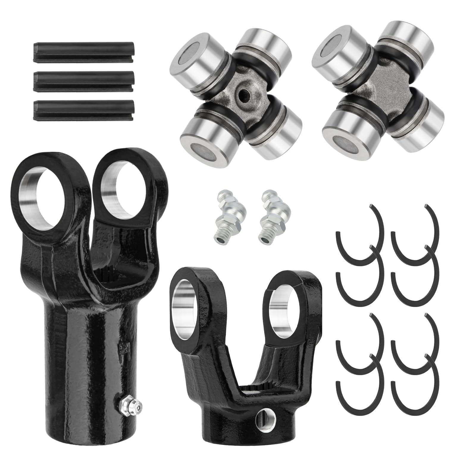 JAVIK front yoke assembly front view showing precise fitment and durable finish