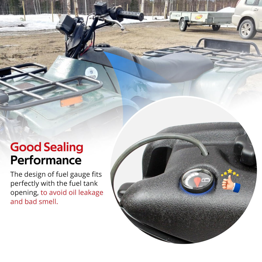 JAVIK fuel gauge float arm detail showing accurate movement and readings
